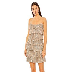Mac Duggal Sequin Ruffle Mini Dress Style #23001